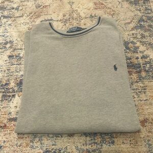 POLO RALPH LAUREN men’s gray t shirt size large